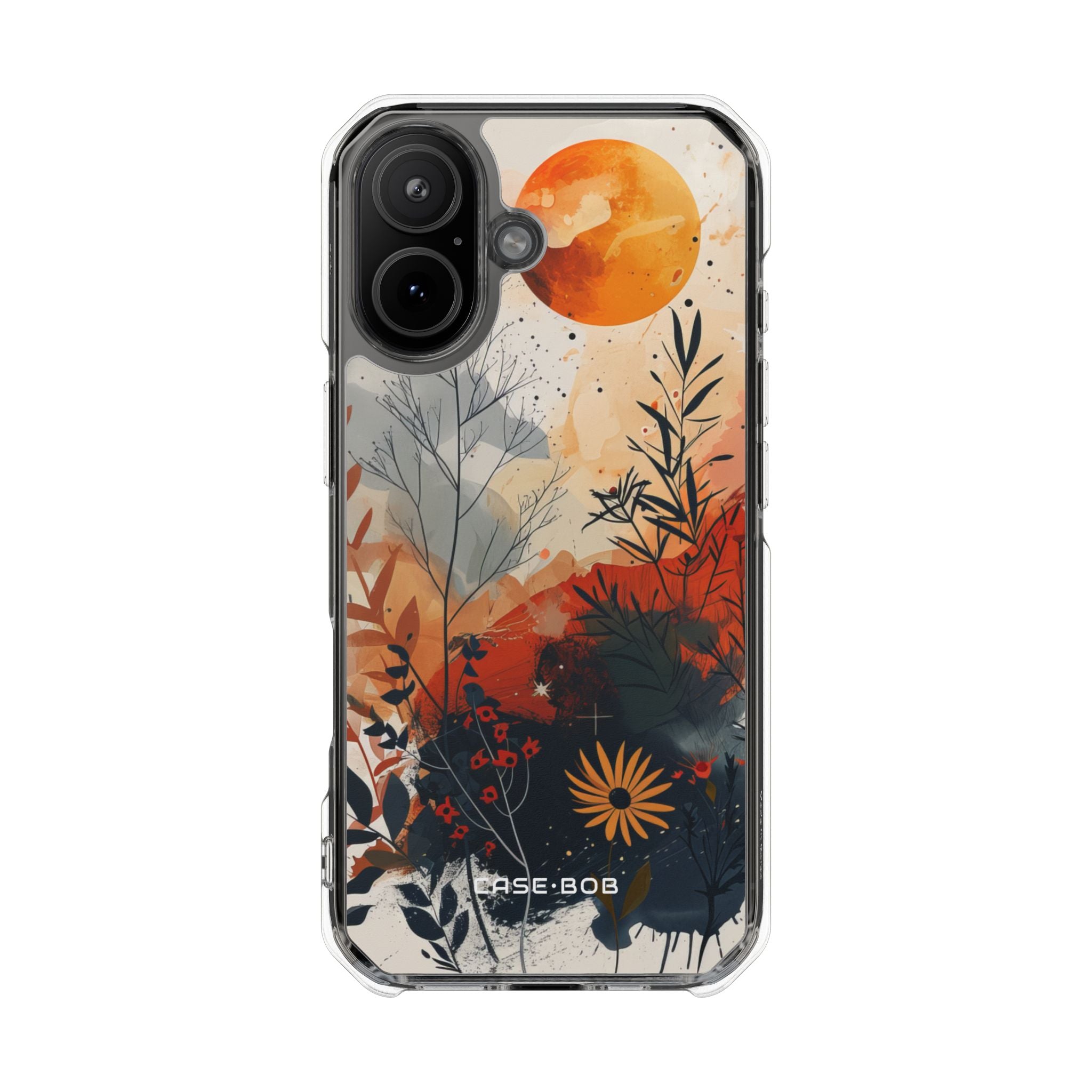 Orange Horizon iPhone 17 Case - Impact