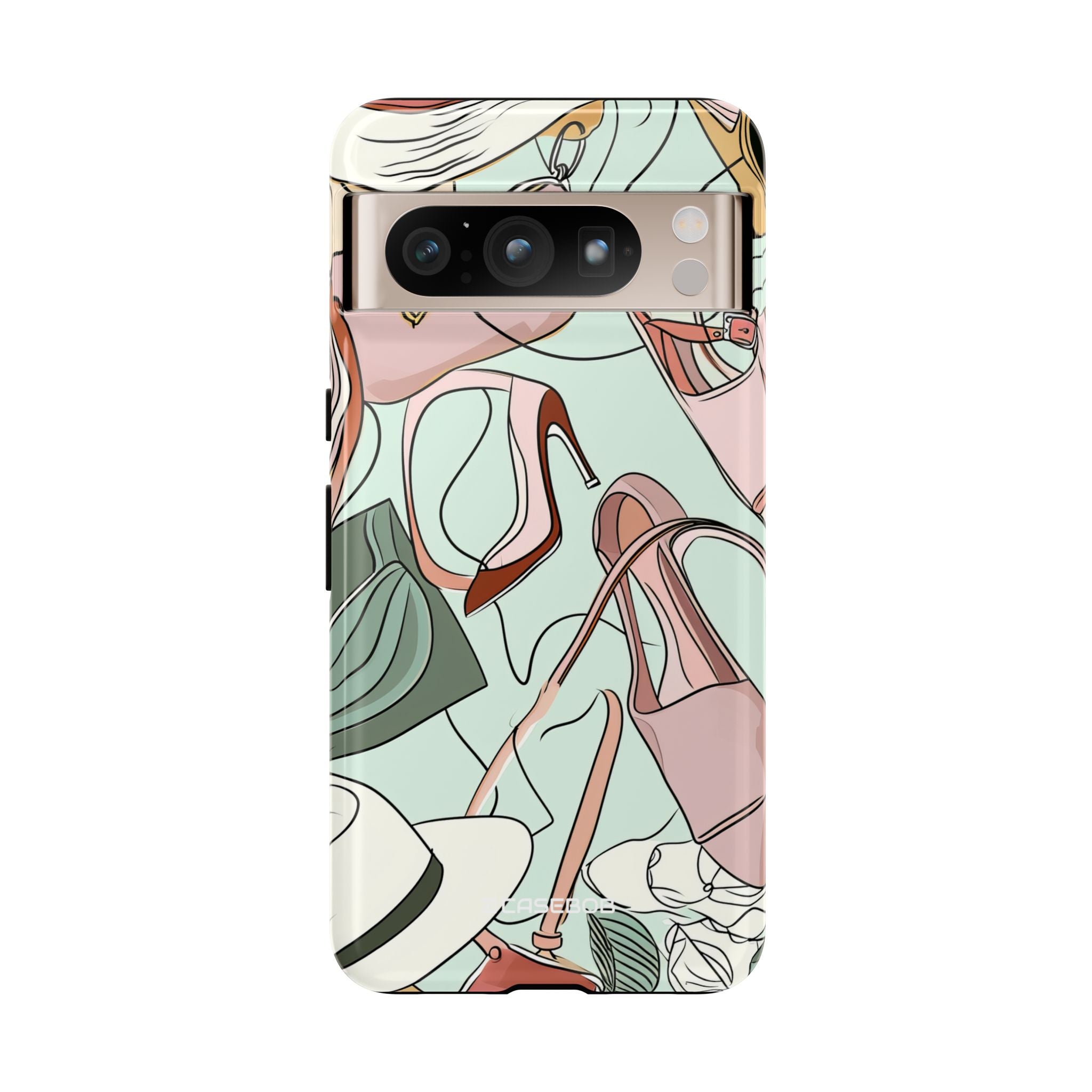 Chic Pastel Fashion Ensemble - for Google Pixel 8