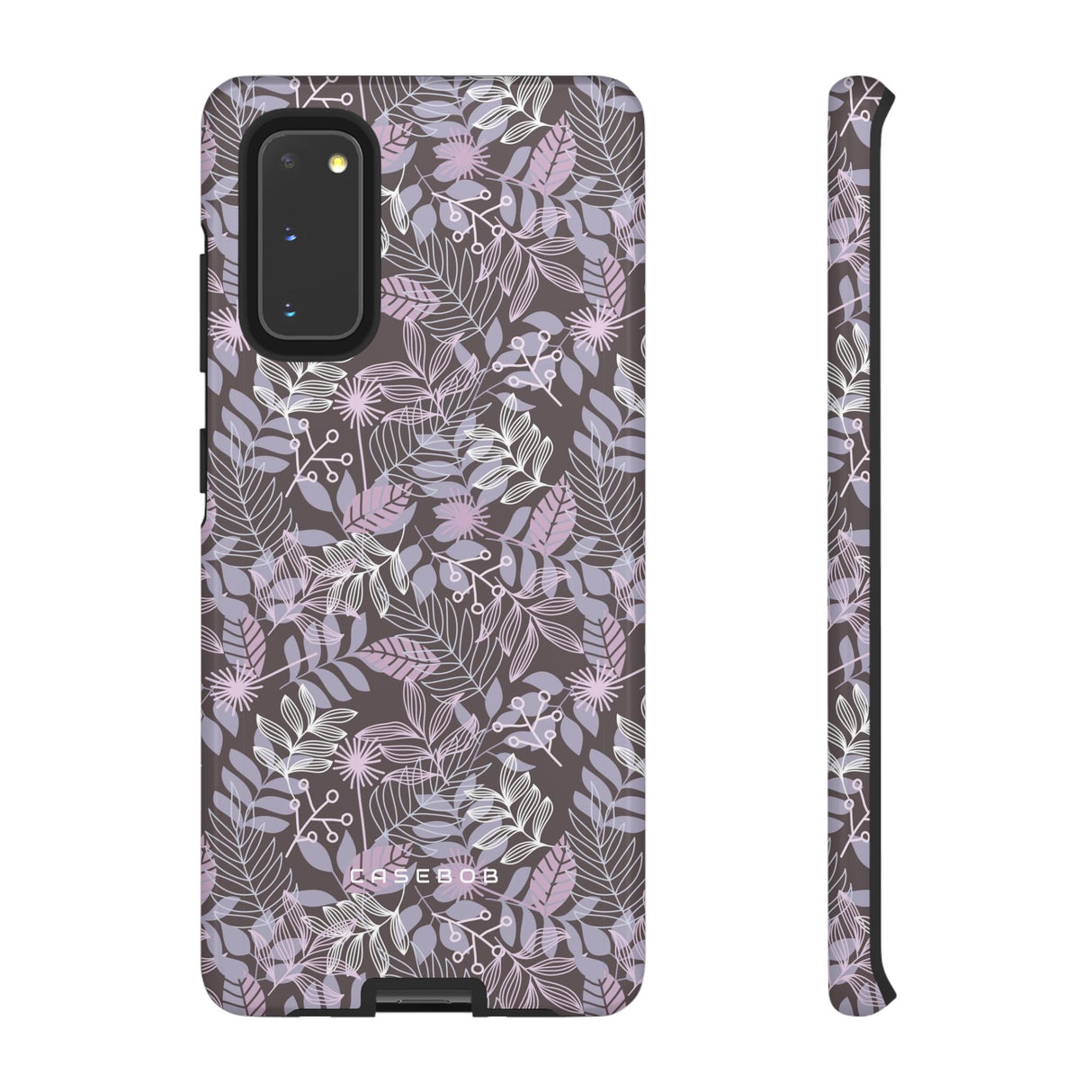 Dark Purple Leaf - Protective Phone Case