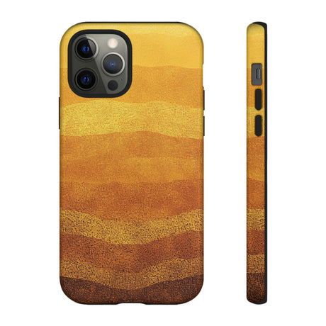 Sunset Gleam: Radiant Gradient - Protective Phone Case