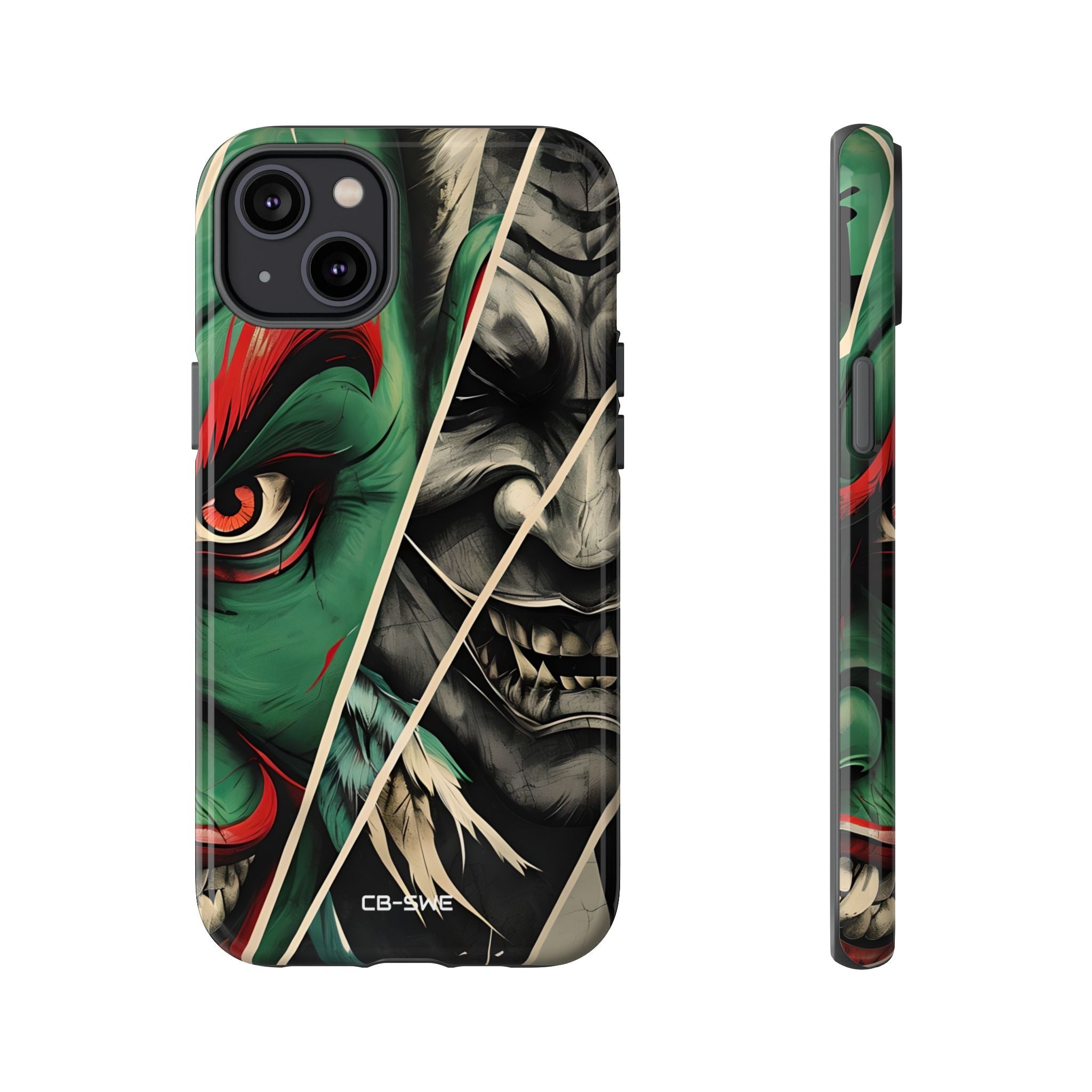 Demonic Panels Clash - iPhone Case