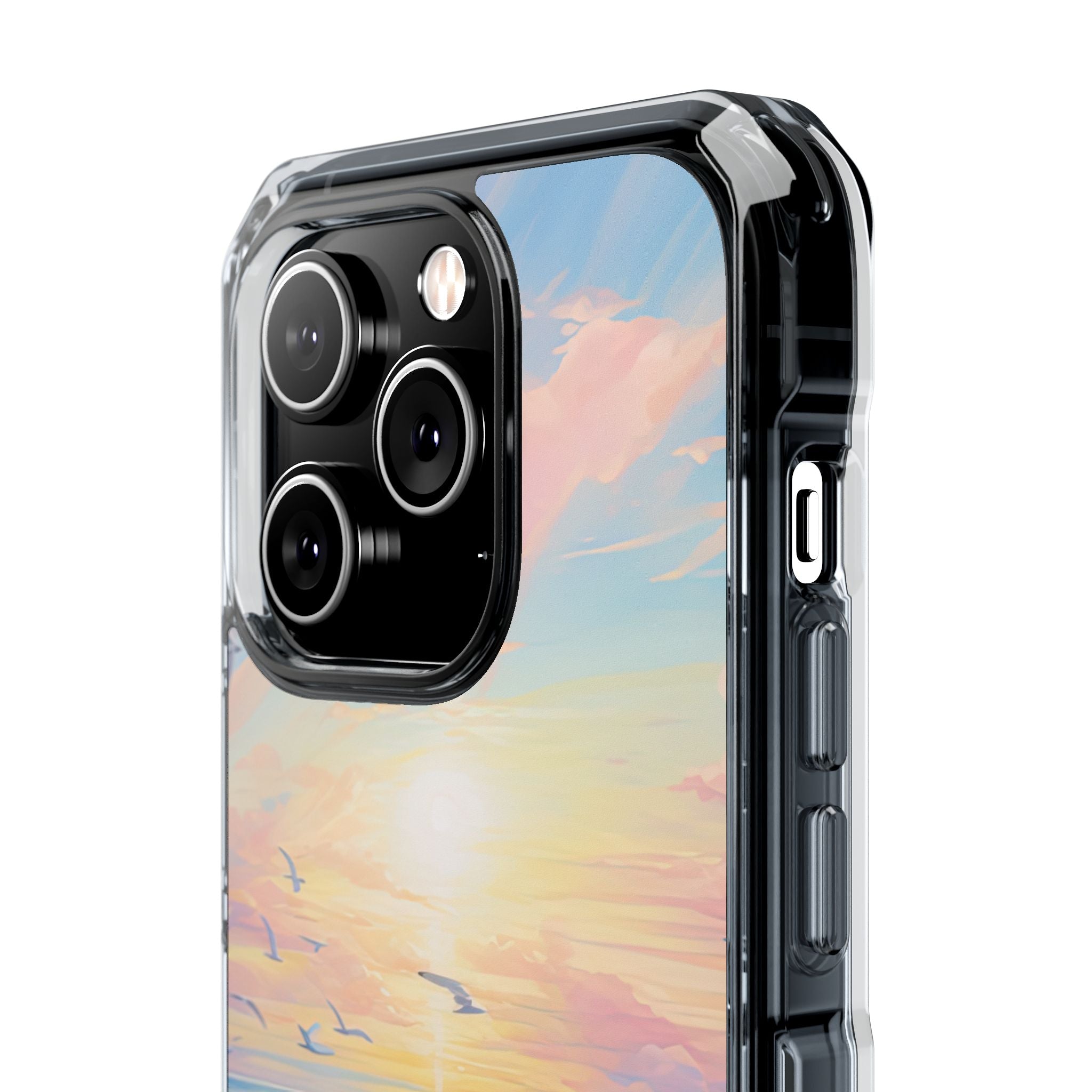 Gentle Waves Embrace iPhone Case - Impact