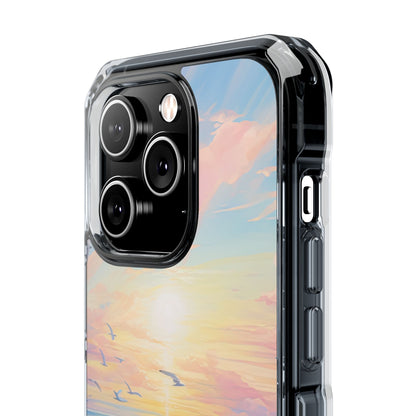 Gentle Waves Embrace iPhone Case - Impact