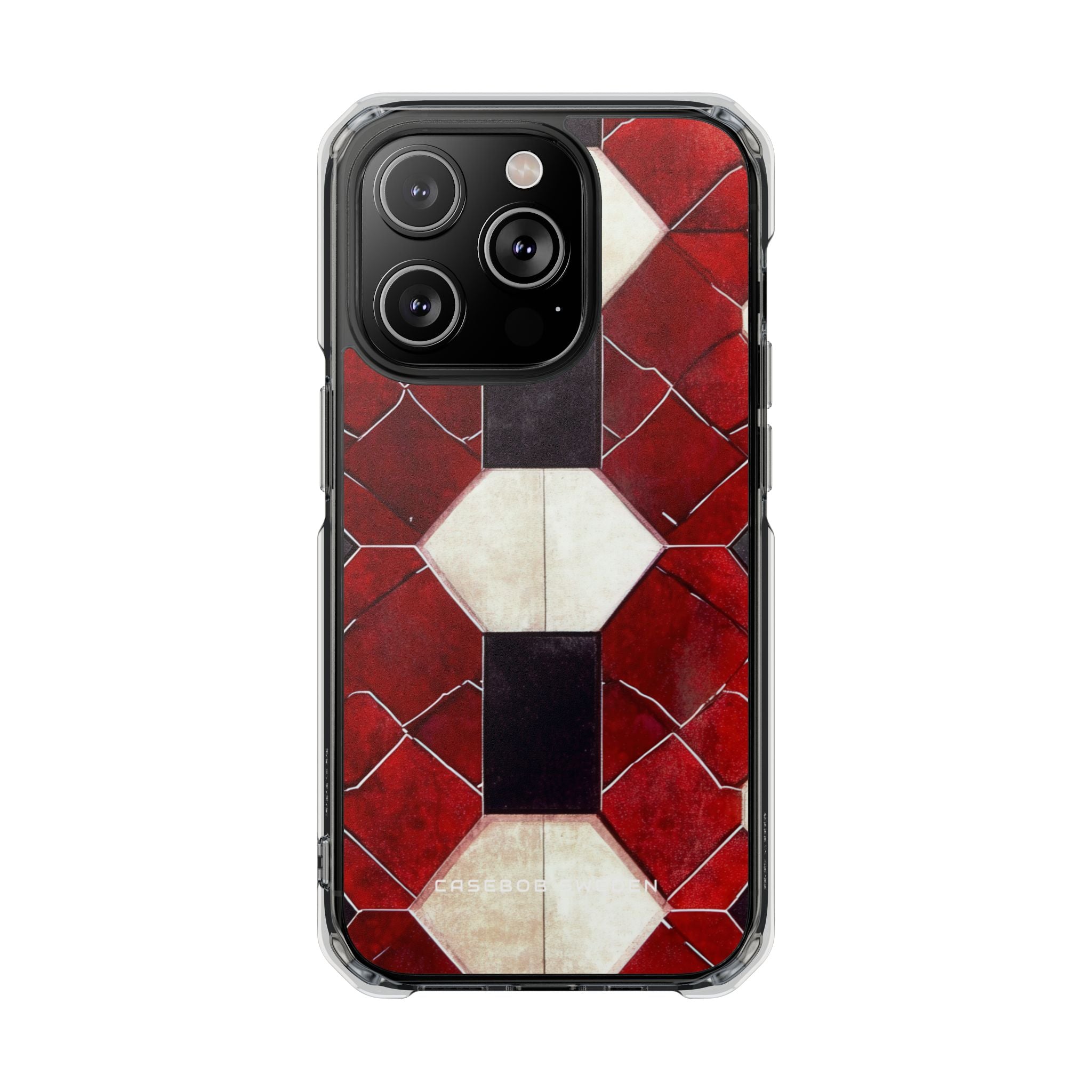 Gothic Hexagon Symmetry iPhone 14 - Clear Impact Phone Case