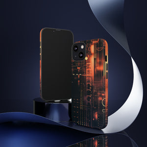 FuturTech Glare: Innovation Gradient - Protective Phone Case