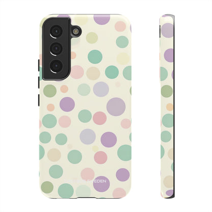 Playful Pastel Polka Dots - Tough Samsung S22 Phone Case