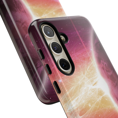 Purple Planets in Space - Protective Phone Case