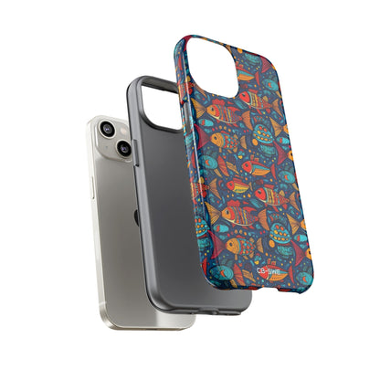 Fish Dance Joyfully - iPhone Case
