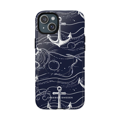 Gradient Anchorflow Waves iPhone 15 | Tough+ Phone Case