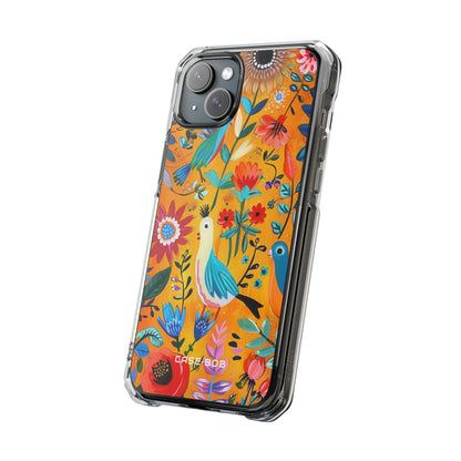 Colorful Birds Bloom iPhone 15 Plus Case - Impact