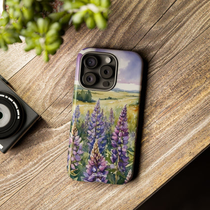 Lupins Dance Light - iPhone Case