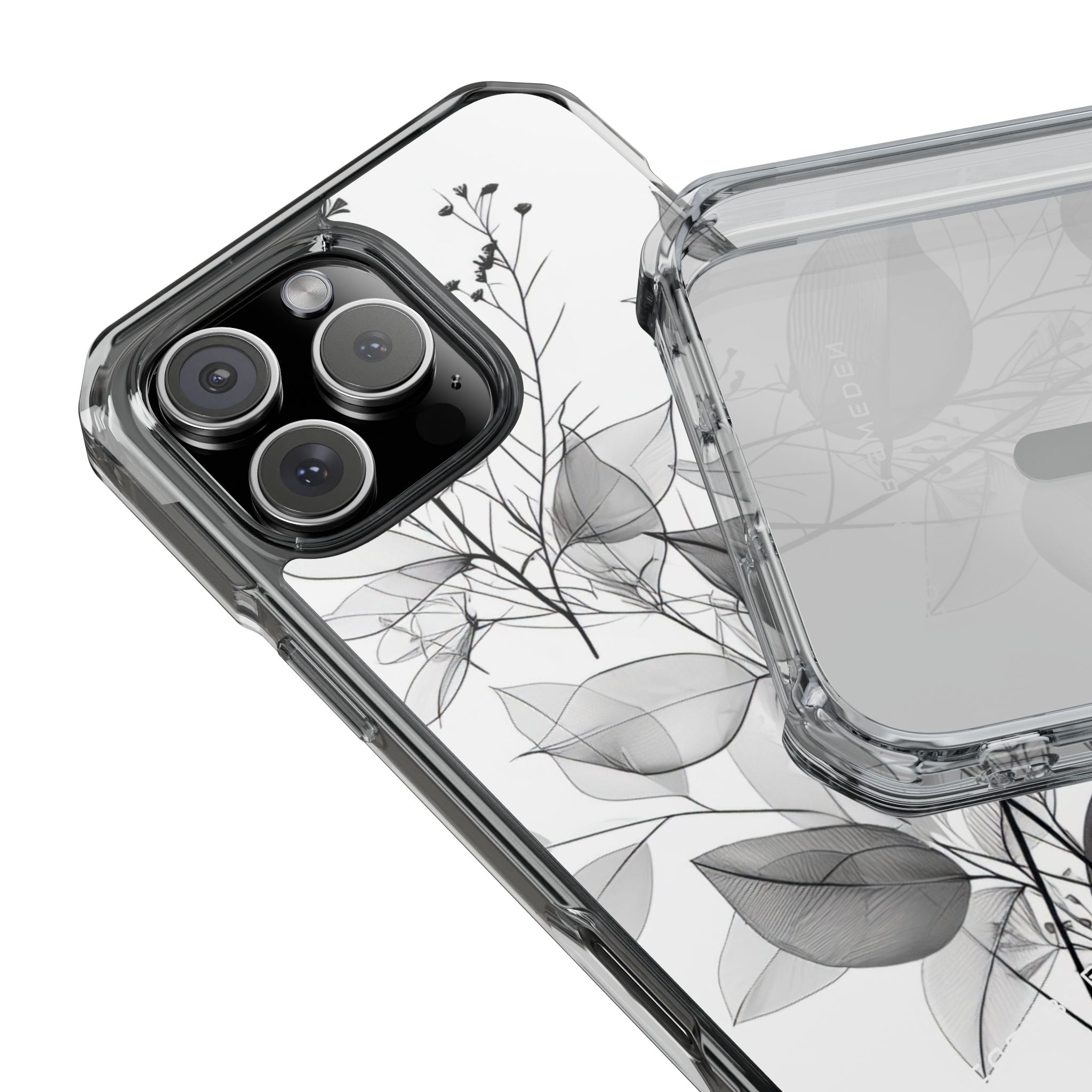 Botanical Line Harmony iPhone 16 - Clear Impact Phone Case