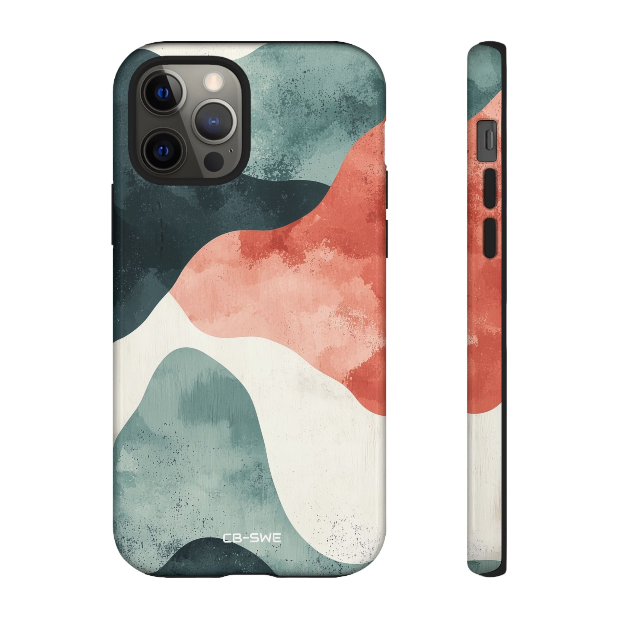 Fluid Shapes Emerge - iPhone Case