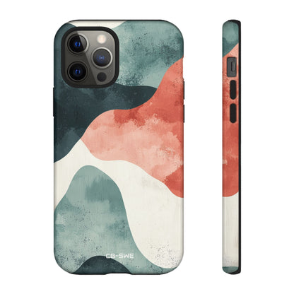 Fluid Shapes Emerge - iPhone Case