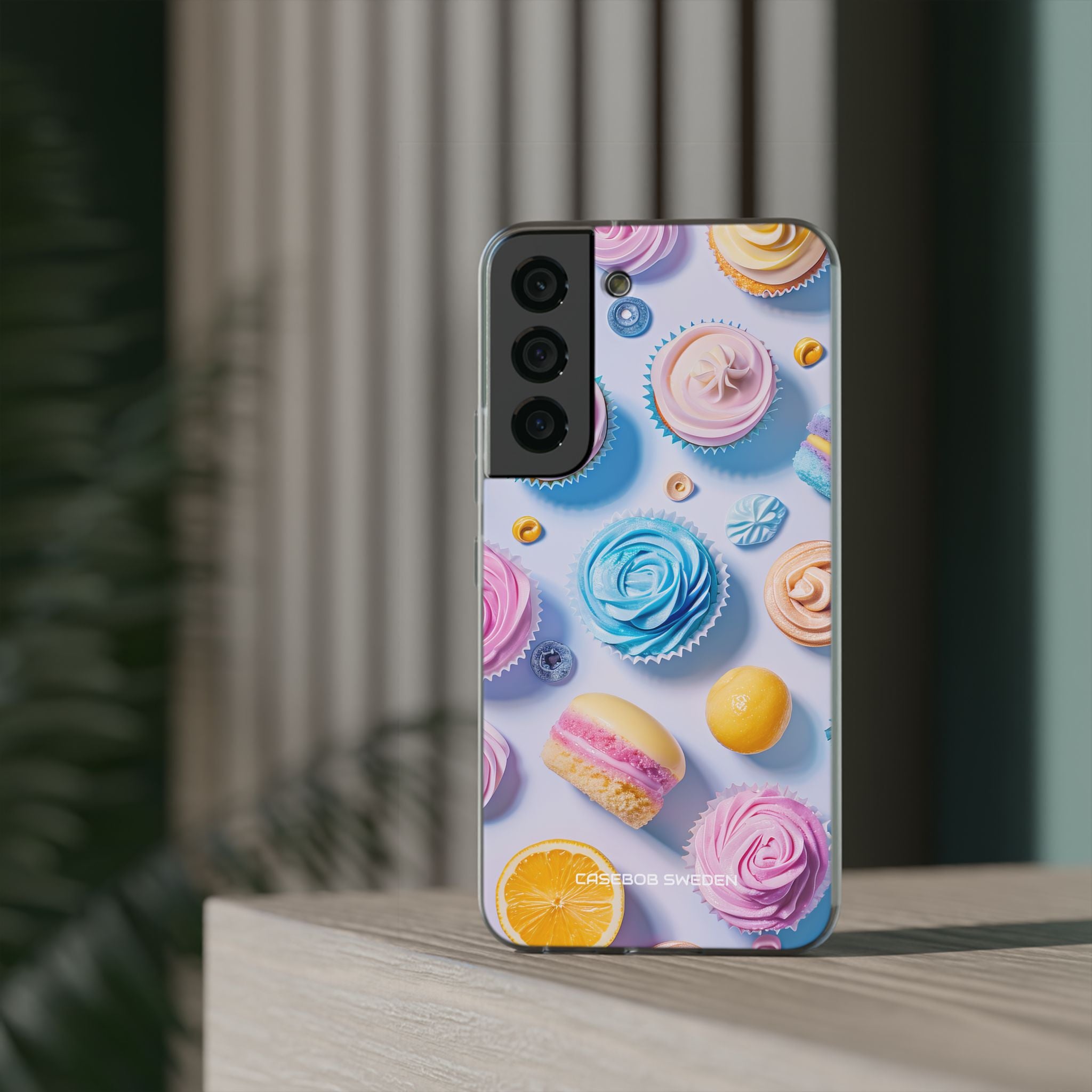 Pastel Whimsy Desserts - Flexi Samsung S22 Phone Case