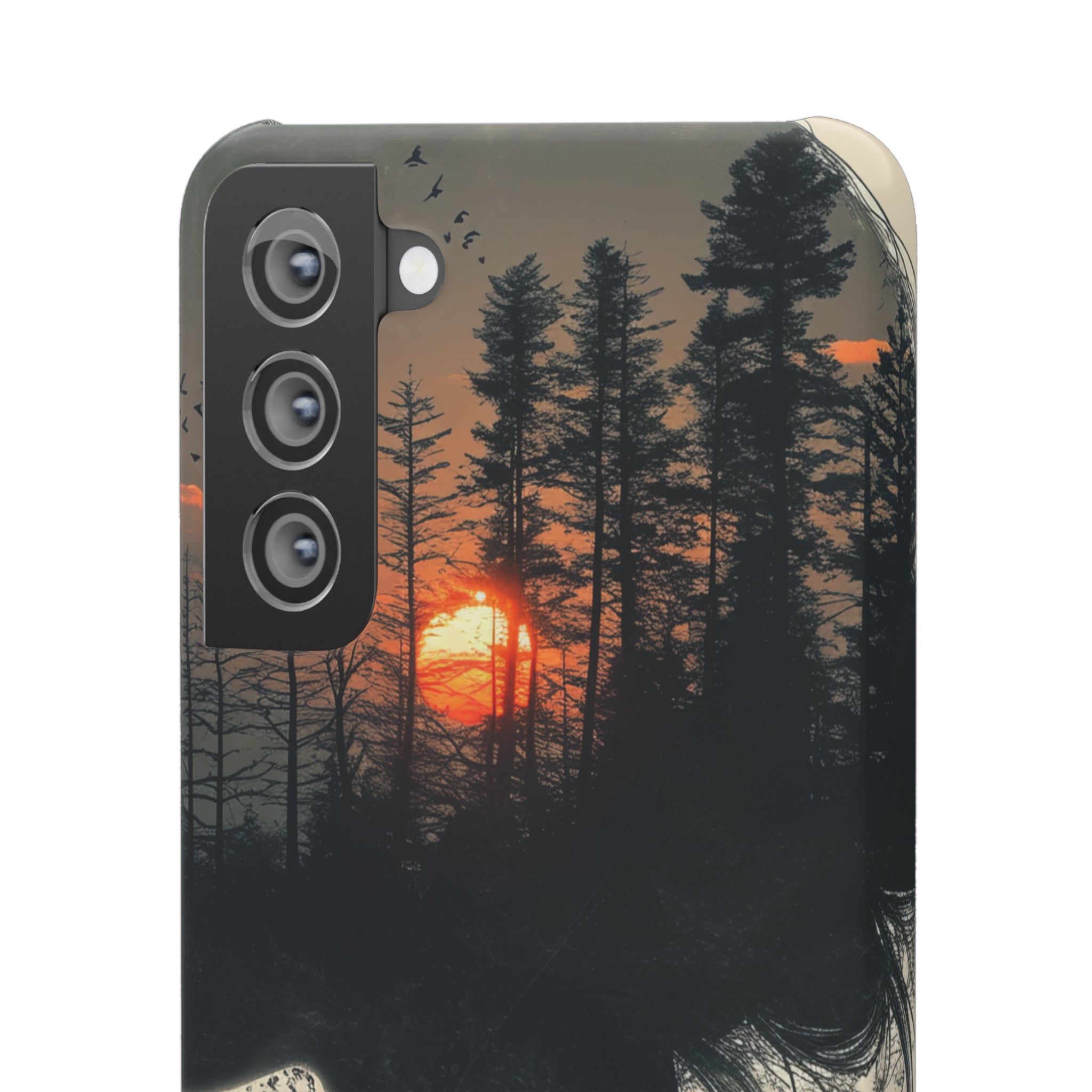 Tranquil Silhouette | Slim Phone Case for Samsung