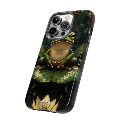 Crowned Frog Rests - iPhone Case
