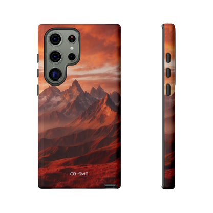 Mountain Peaks Glowing - Samsung Case