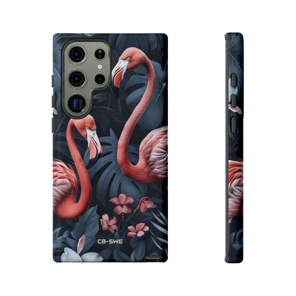 Flamingos Embrace Nature - Samsung Case
