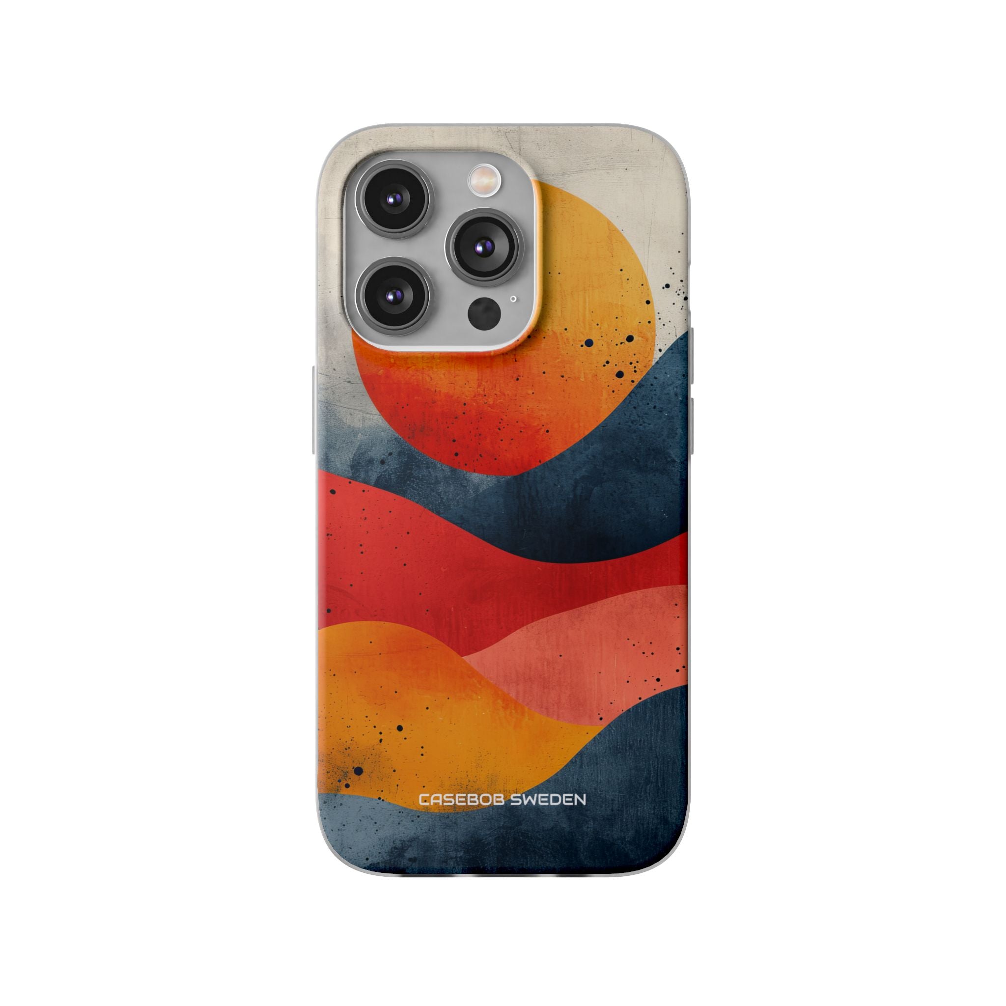 Sunburst Waves - Flexi iPhone 14 Phone Case