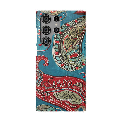 Vintage Paisley Elegance Samsung S23 - Schlanke Handyhülle