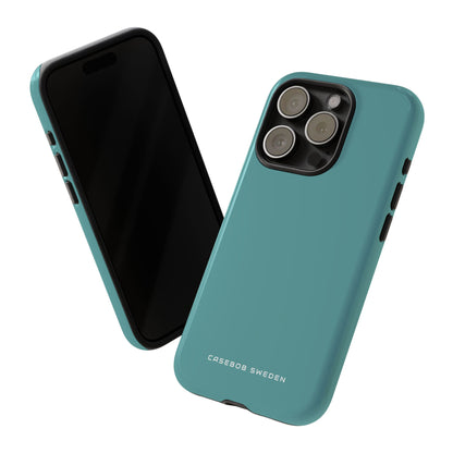 Cadet Blue iPhone 15 - Tough Phone Case