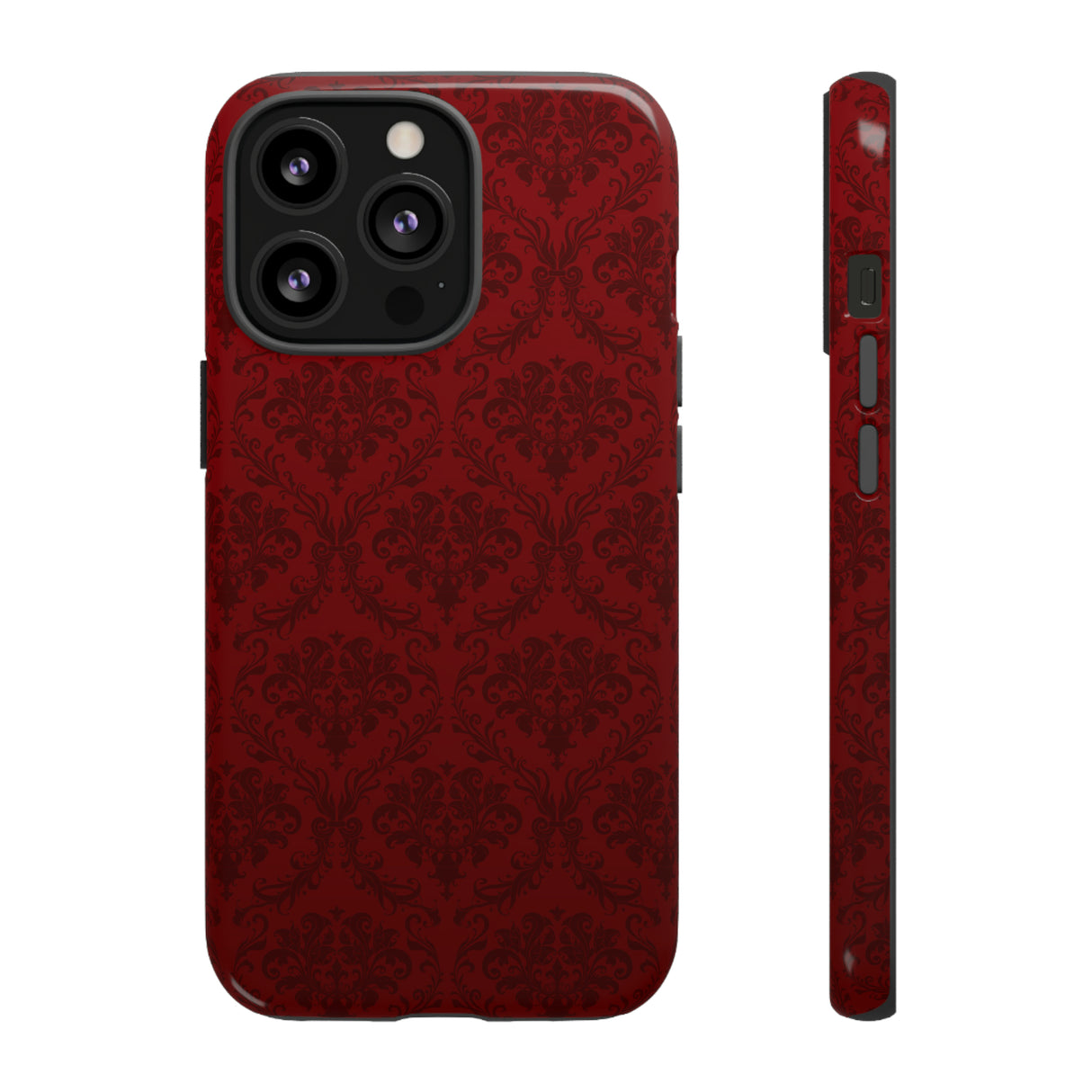 Dark Red Wallpaper - Protective Phone Case