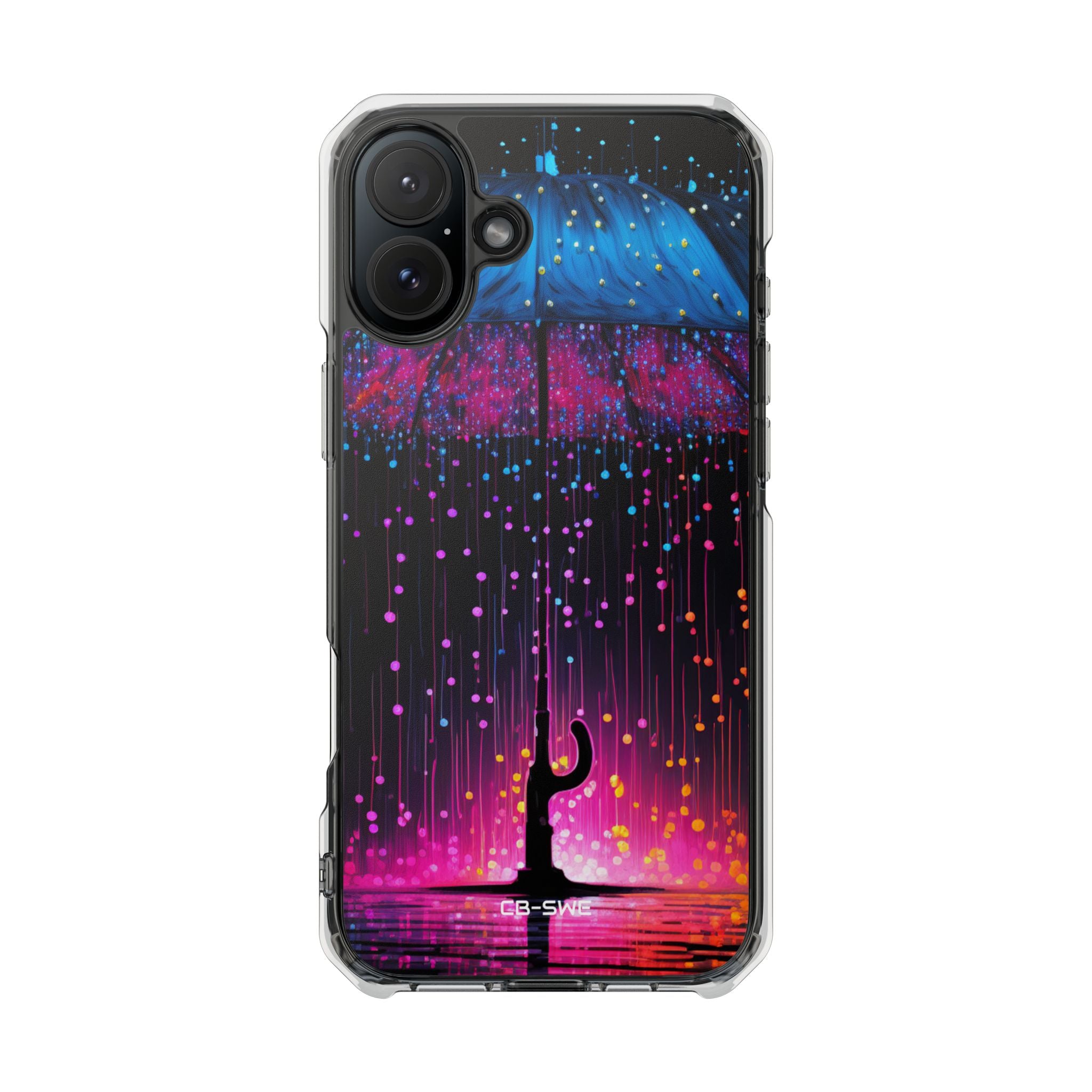 Illuminated Rain Dance iPhone Case - Impact