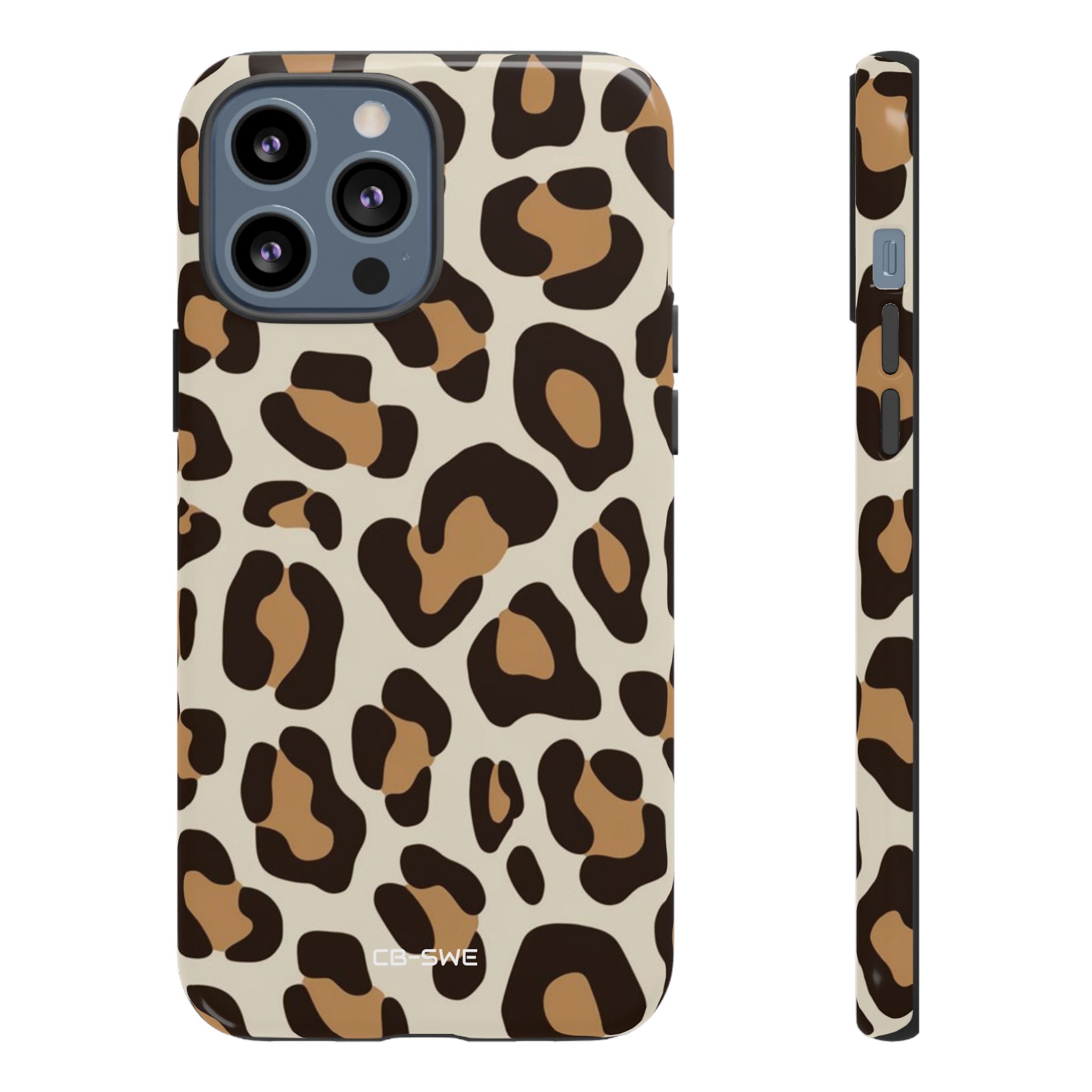 Leopard Print Elegance - iPhone Case