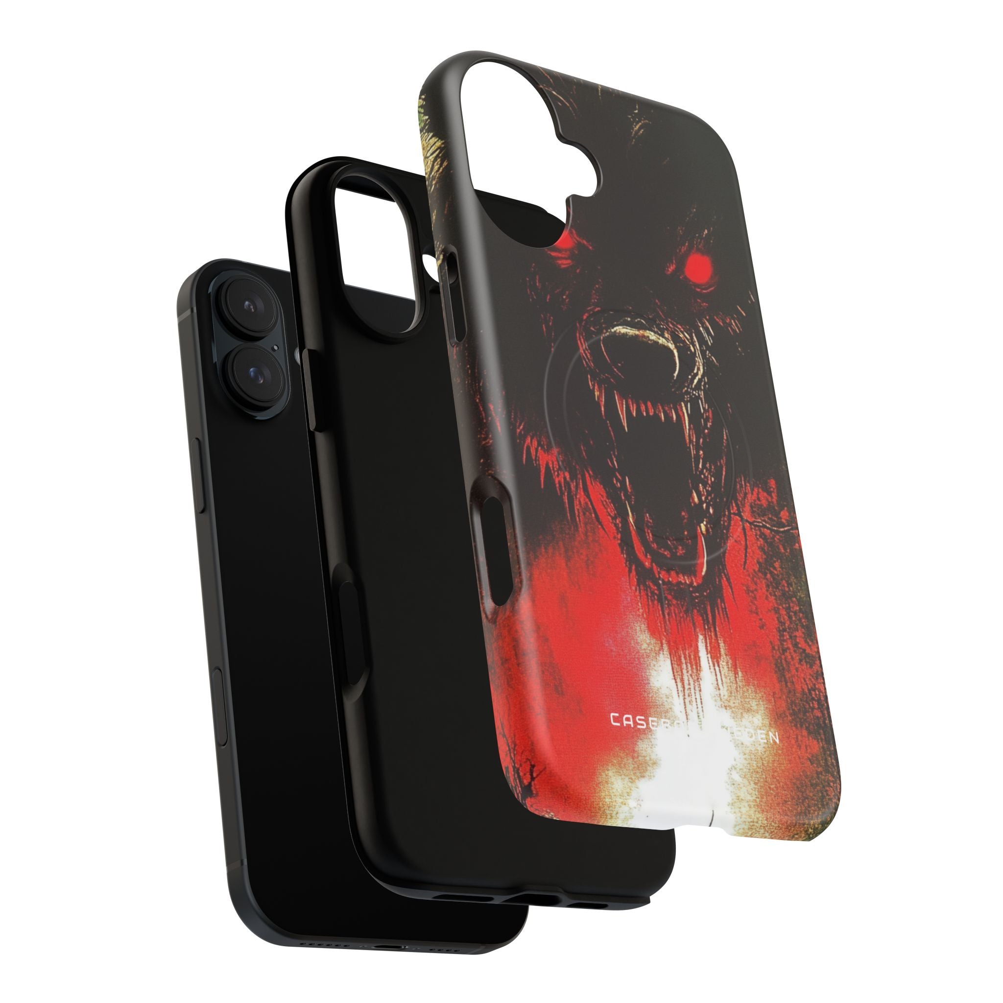 Bloodmoon Wolf's Lament iPhone 16  Tough+ Phone Case