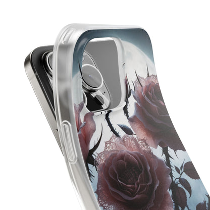 Luminous Rose Thorns iPhone 16 Pro Max Case - Soft