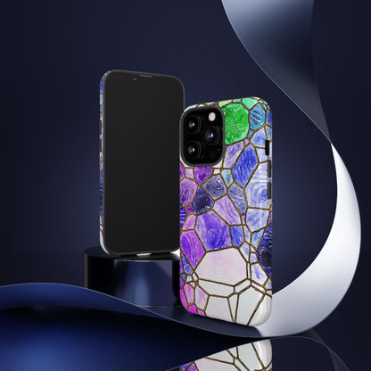 Colorful Glass Mosaic - iPhone Case