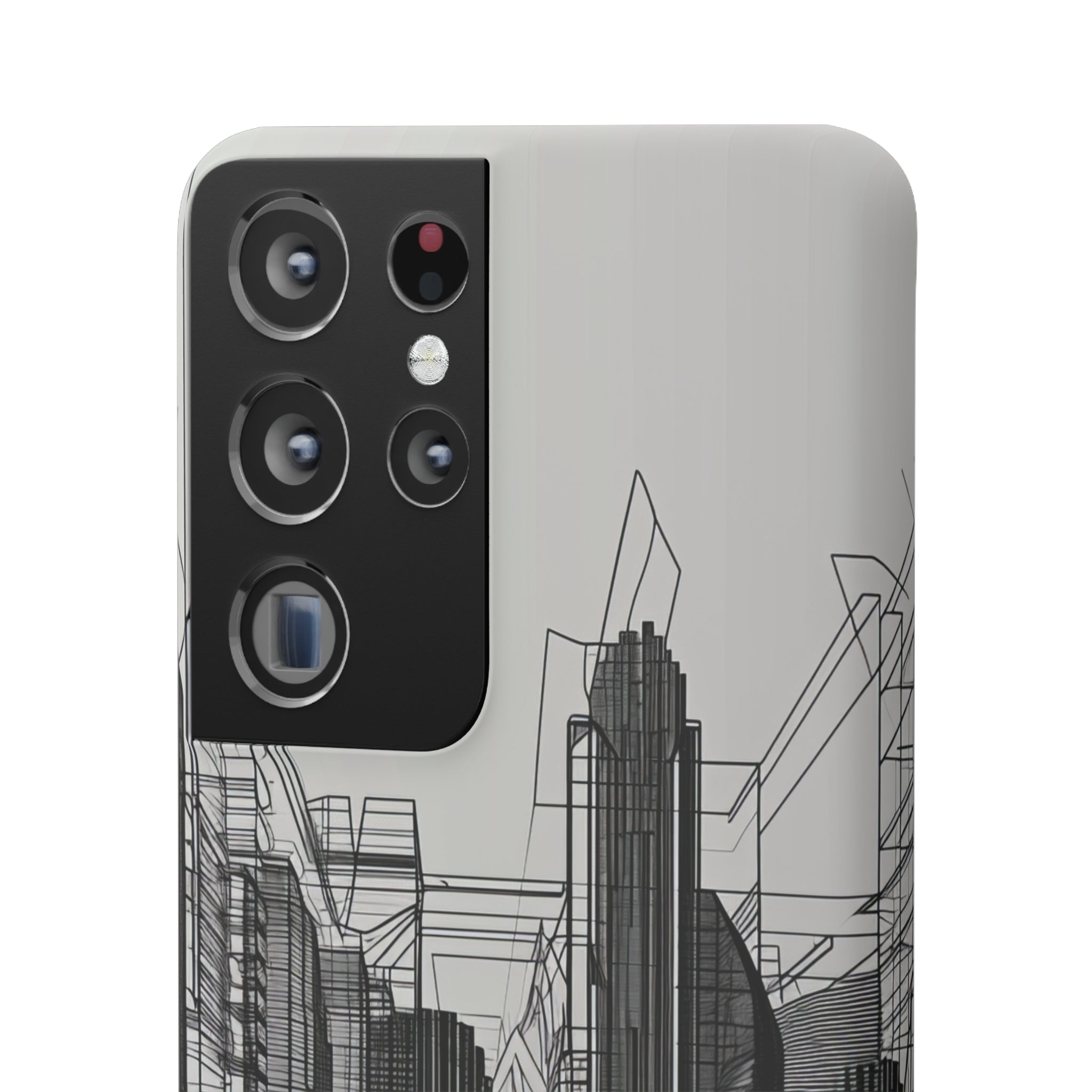 Urban Wireframe | Slim Phone Case for Samsung