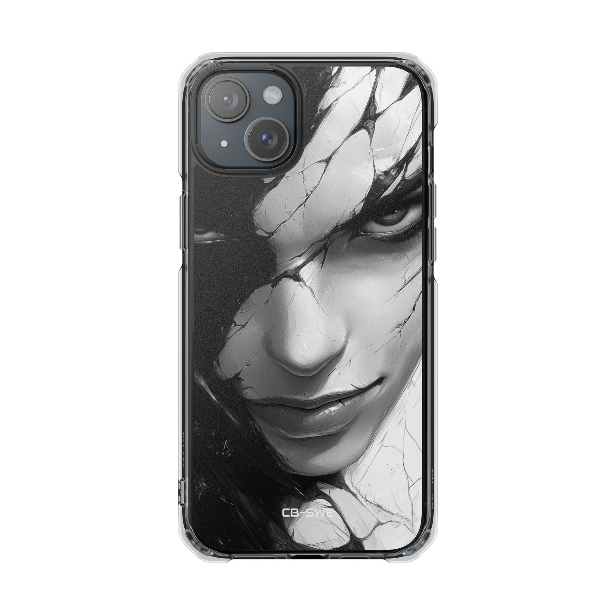 Shattered Gaze Reflects iPhone Case - Impact