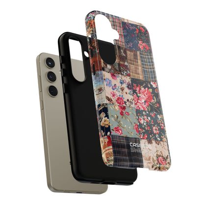 Patchwork Floral Quilt Samsung S24 - Tough