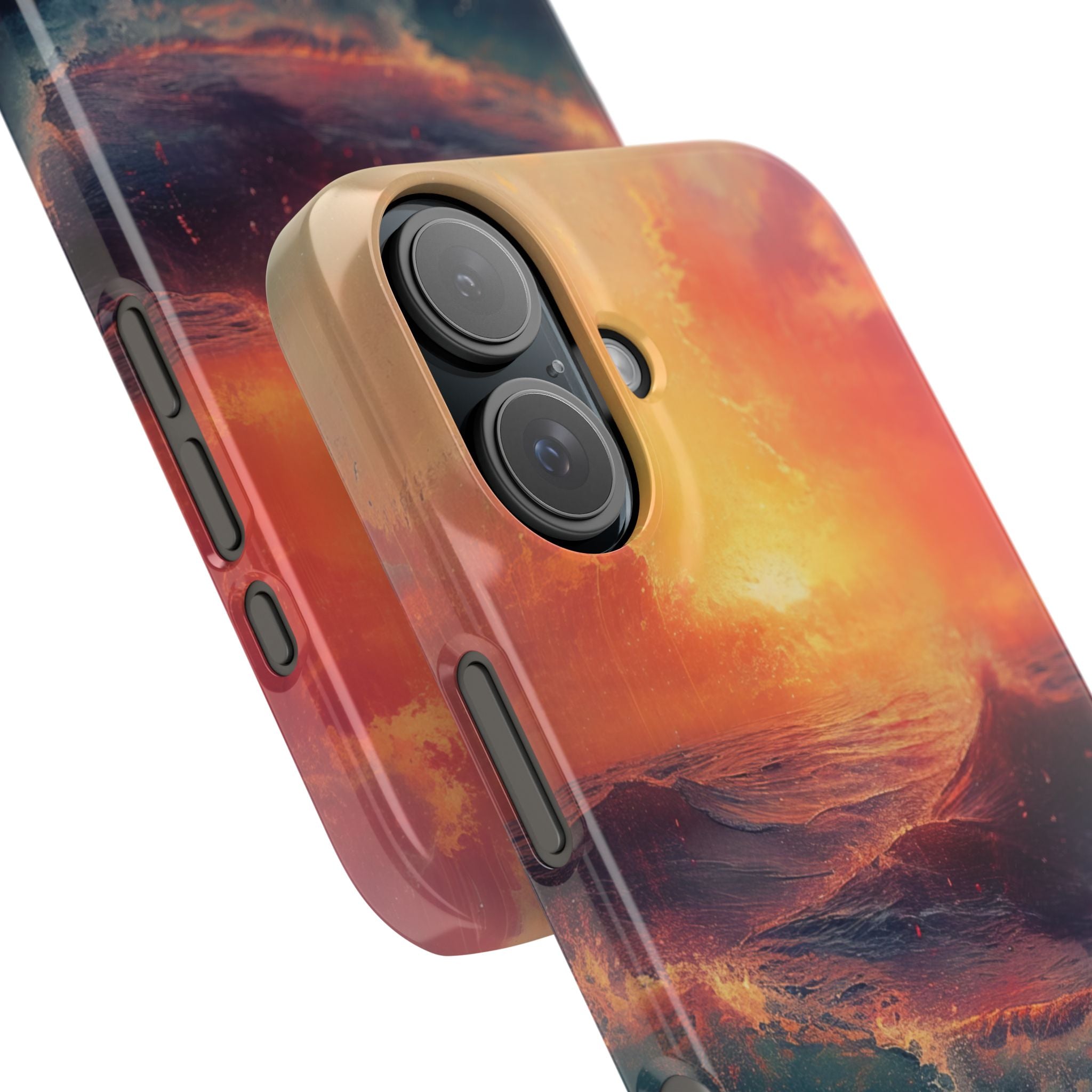 Ocean Sunset Waves - Slim iPhone 16 Phone Case