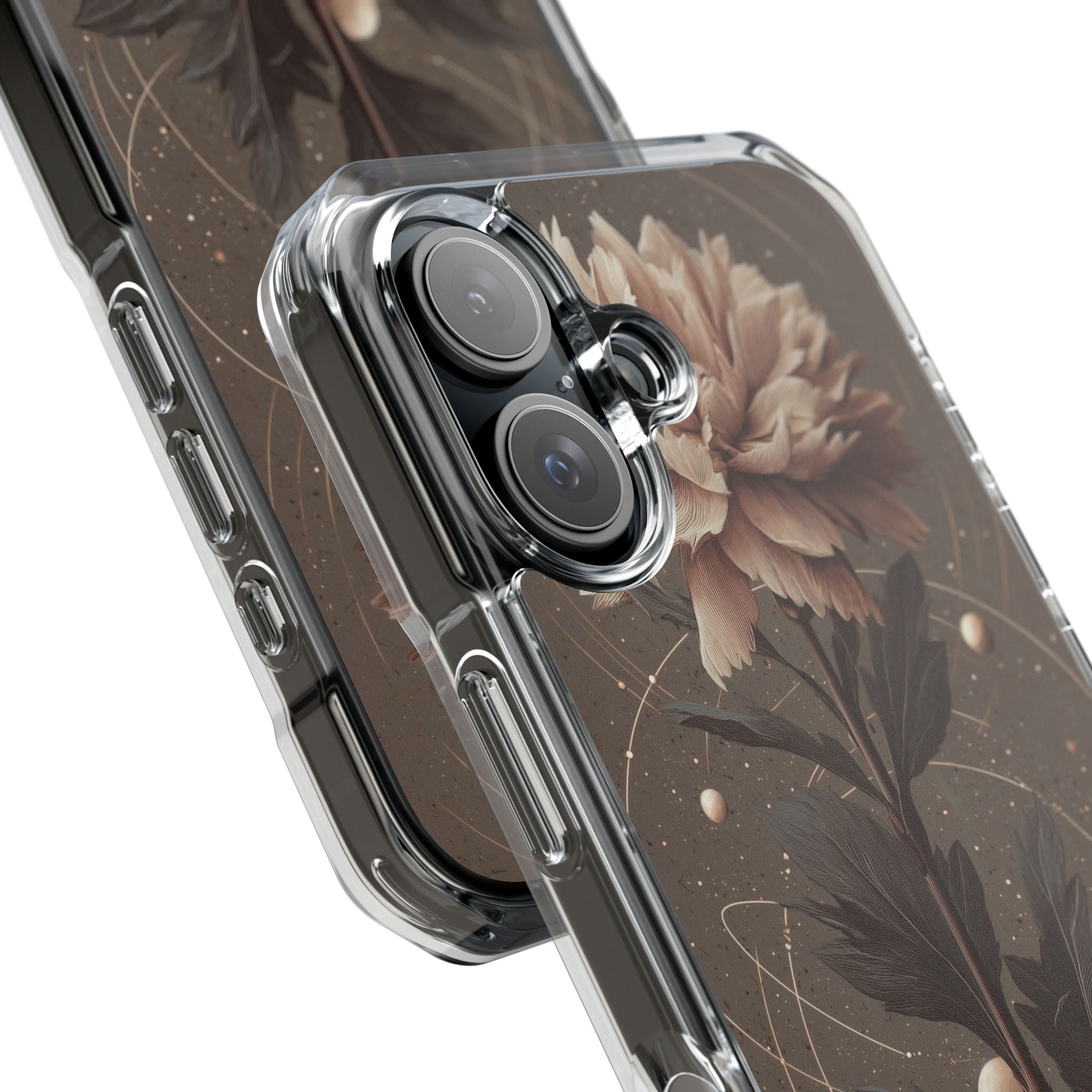 Celestial Flower Embrace iPhone Case - Impact