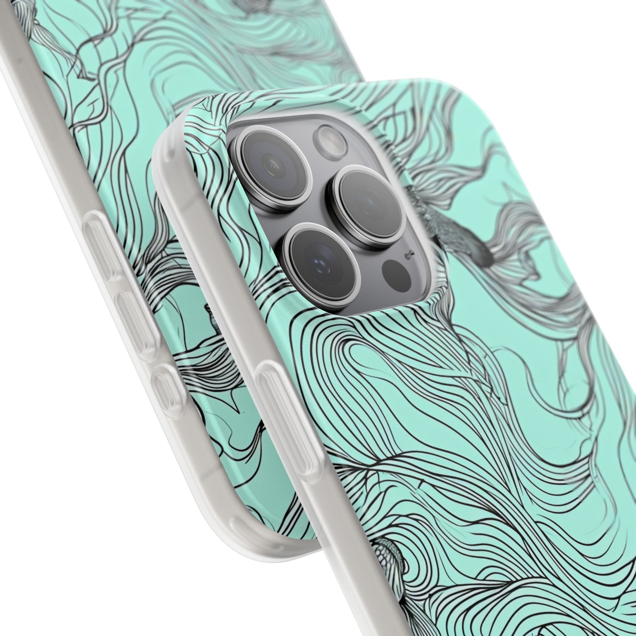 Aqua Serenity | Flexible Phone Case for iPhone