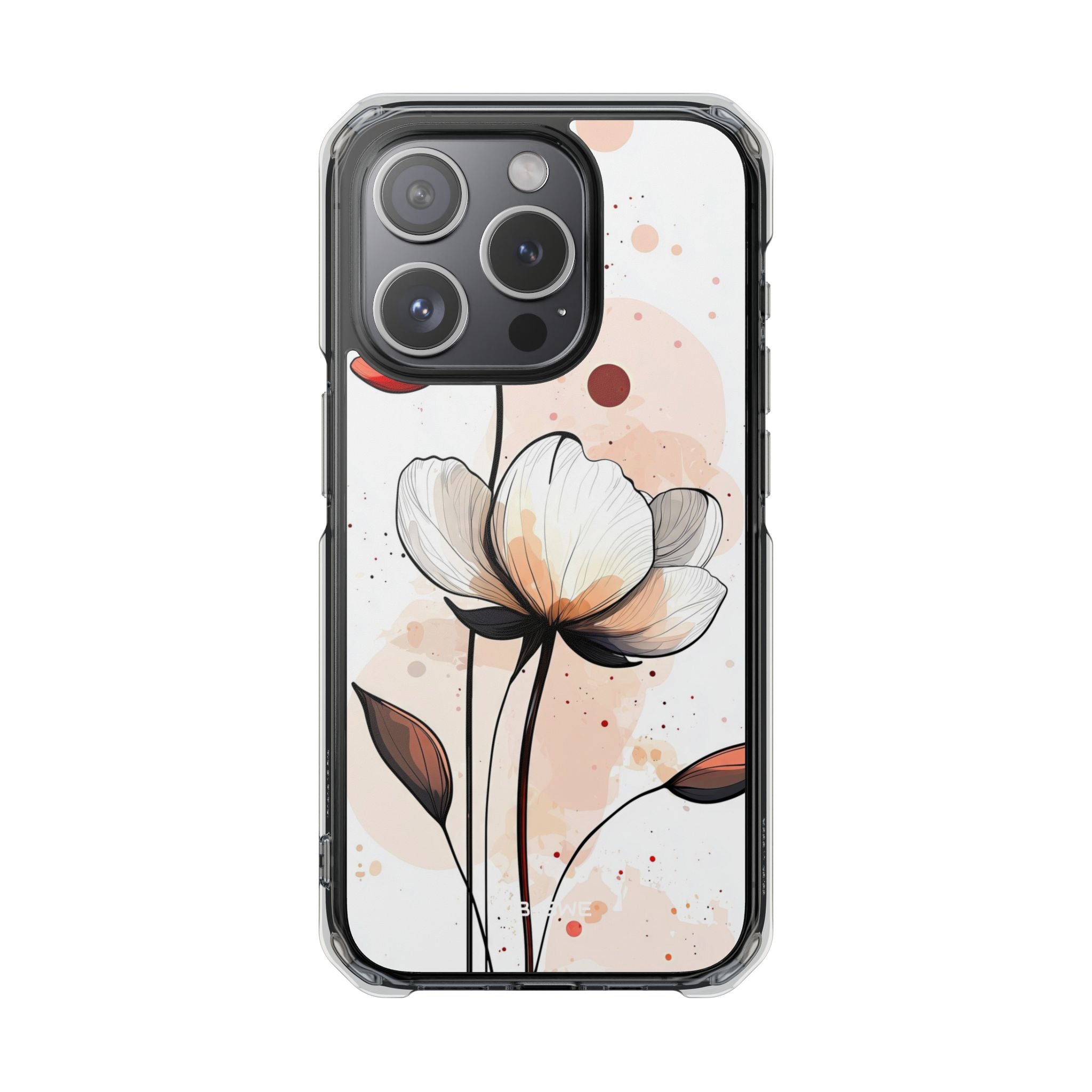 Vibrant Floral Elegance iPhone Case - Impact