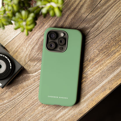 Dark Sea Green iPhone 15 - Tough Phone Case