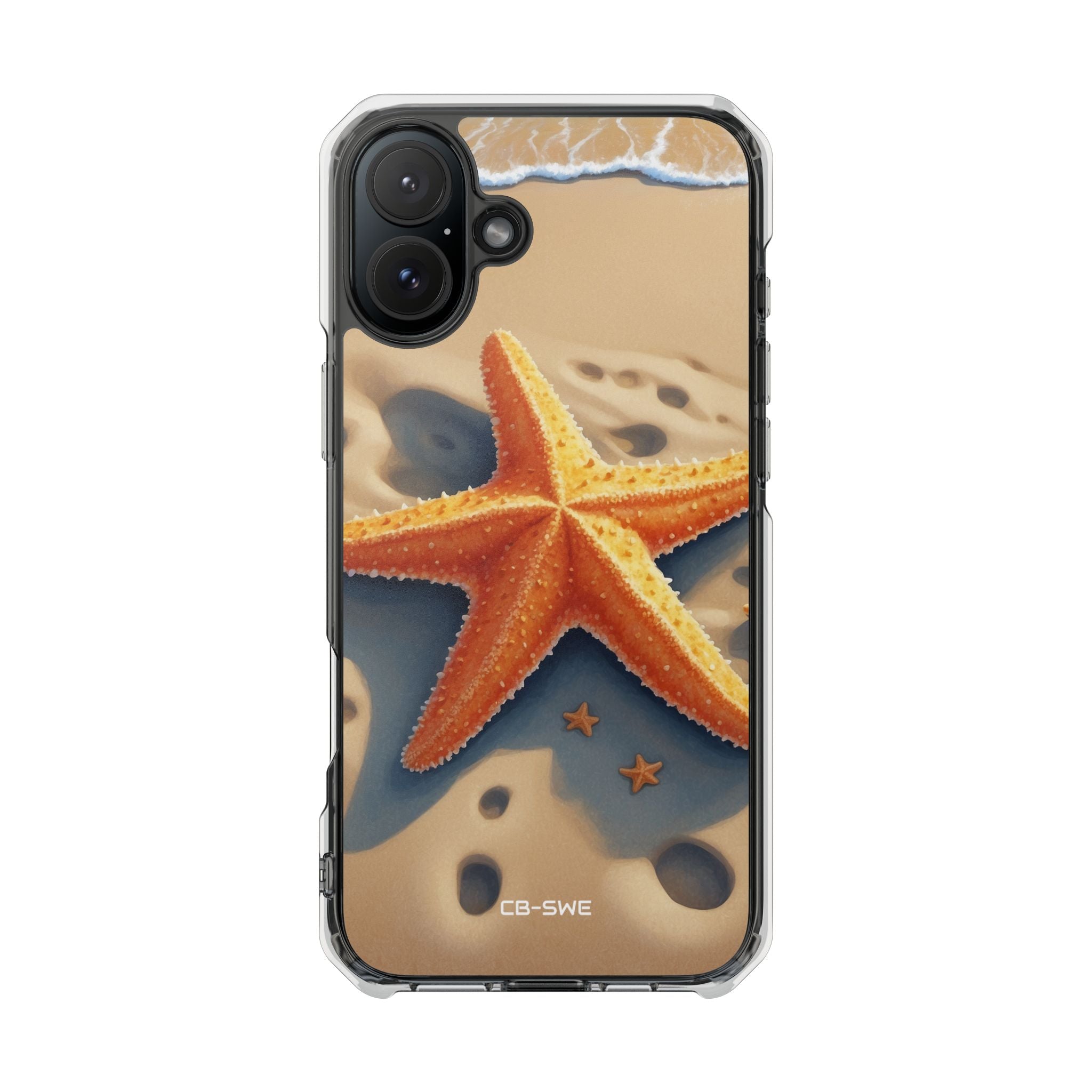 Starfish Rests On Sand iPhone Case - Impact