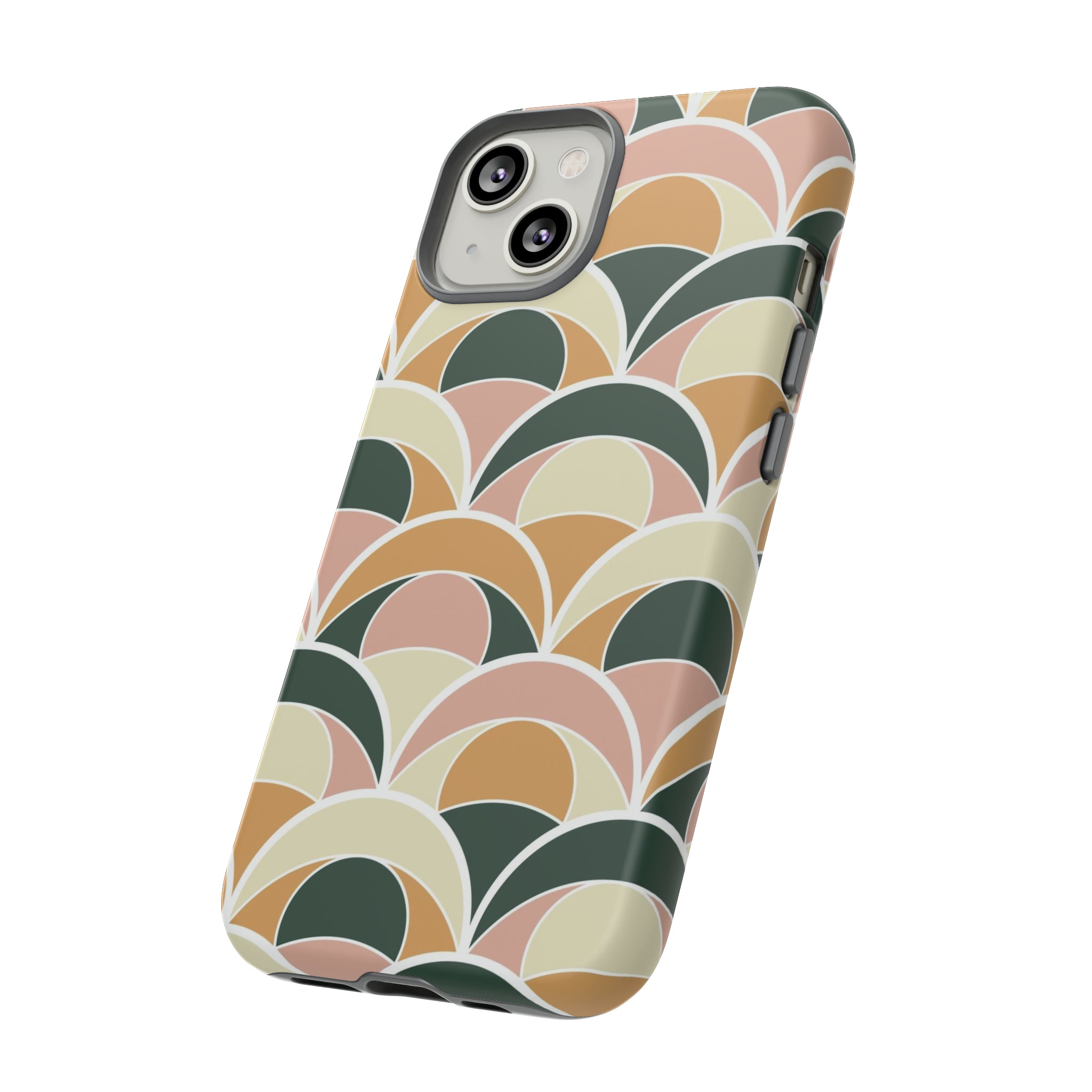 Yellow Retro - Protective Phone Case