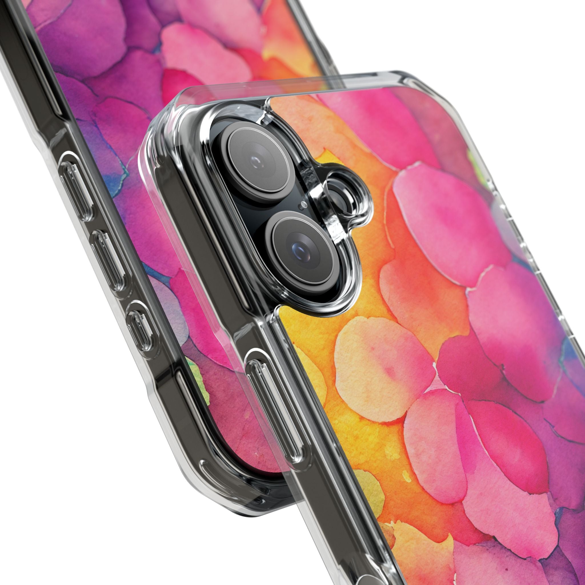 Vibrant Petal Fusion iPhone Case - Impact