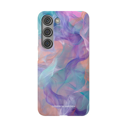 Dreamy Teal Flow - Slim Samsung S23 Phone Case