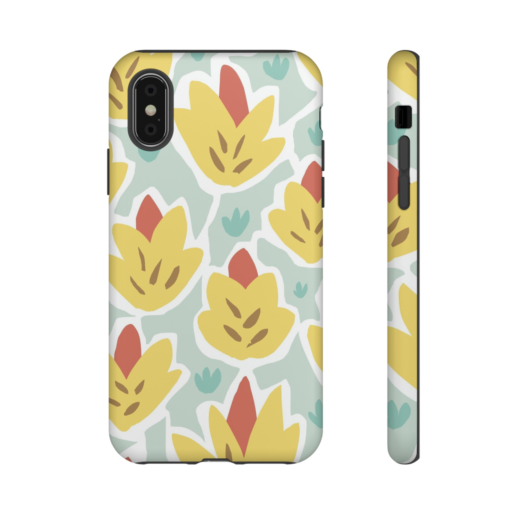 Summer Yellow Happy Flower - Protective Phone Case