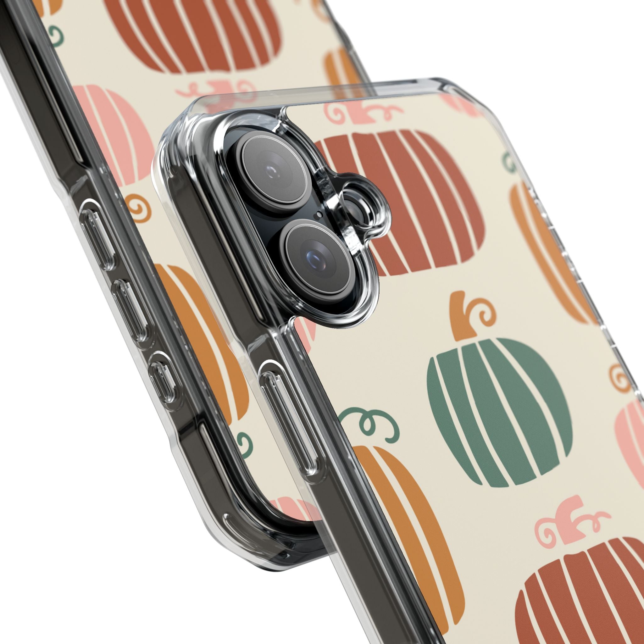 Whimsical Pumpkin Harmony iPhone Case - Impact