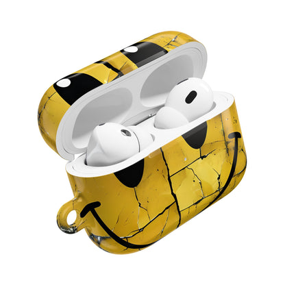 Cracked Smiley - AirPods Case