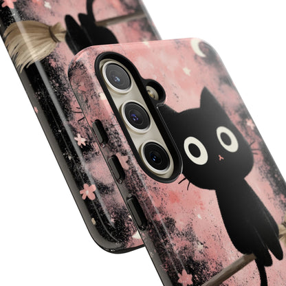 Whimsical Cat Soars - Samsung Case