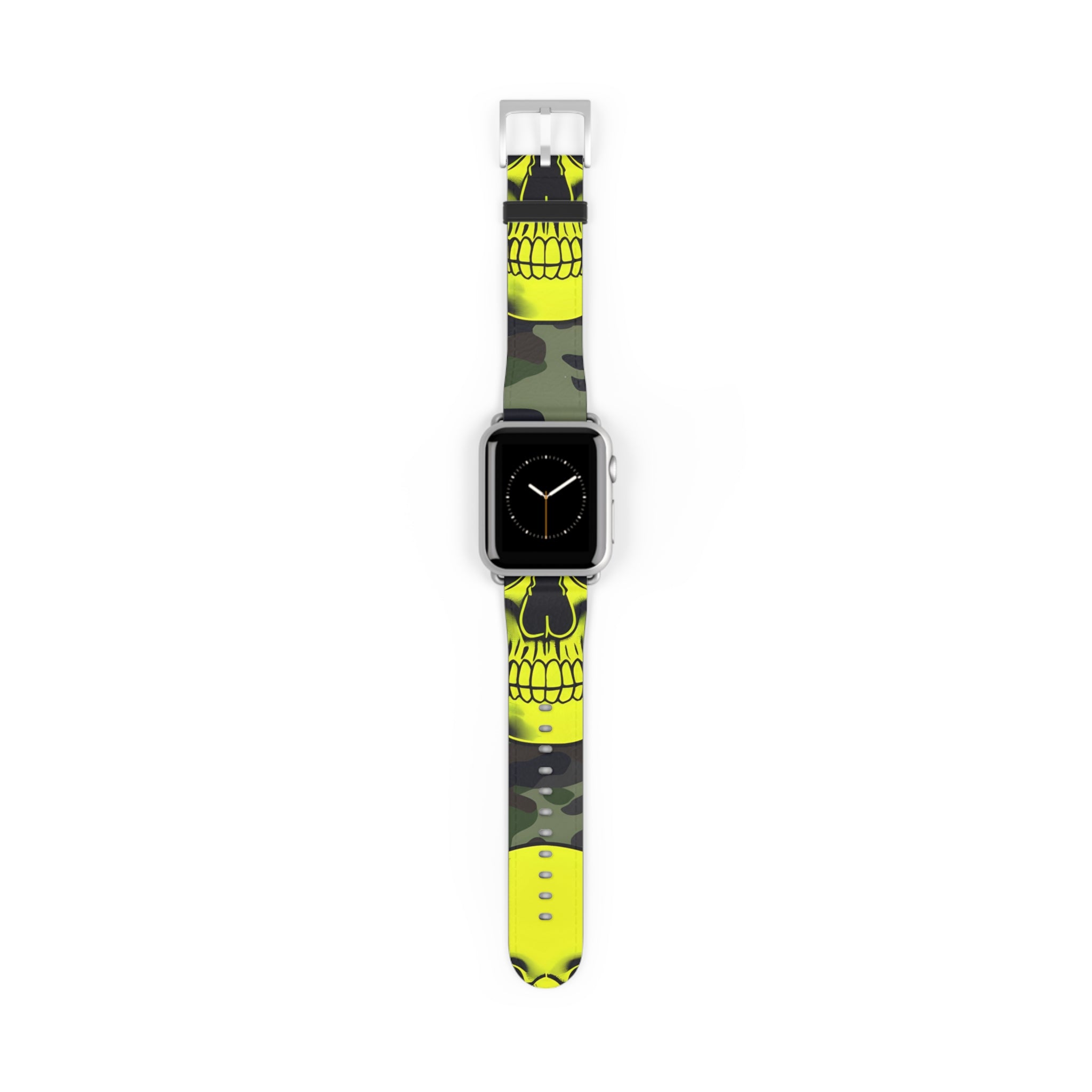 Neon Skull Camo - Watch Band