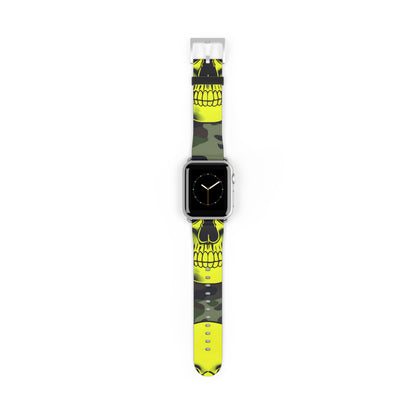 Neon Skull Camo - Watch Band